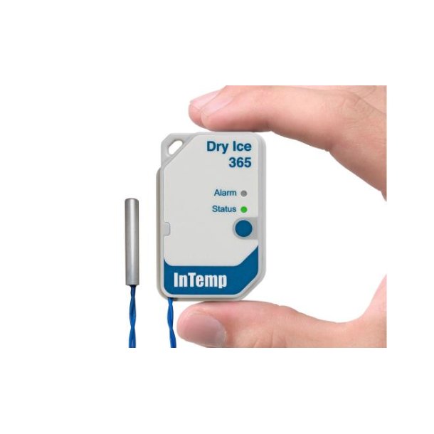 InTemp multi-use Dry ice Bluetooth datalogger