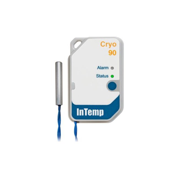InTemp single-use Cryo ice Bluetooth logger