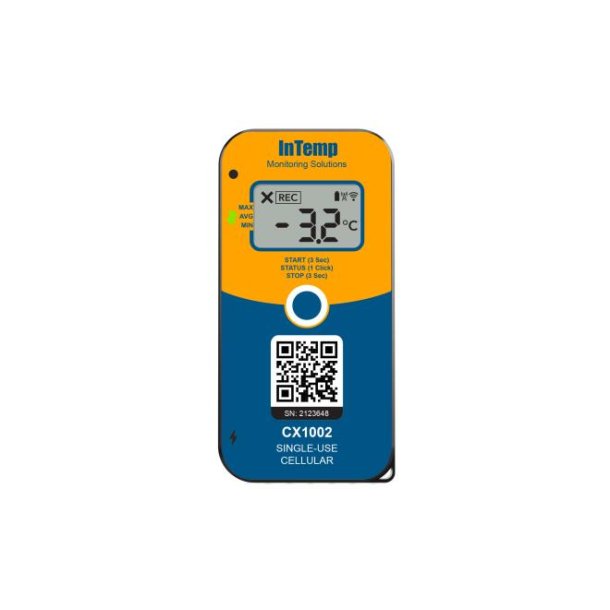 InTemp Realtime single-use datalogger