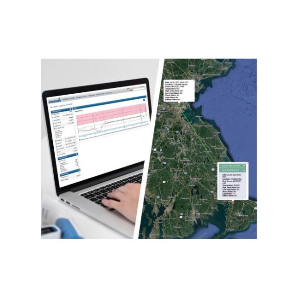 InTemp Realtime single-use datalogger