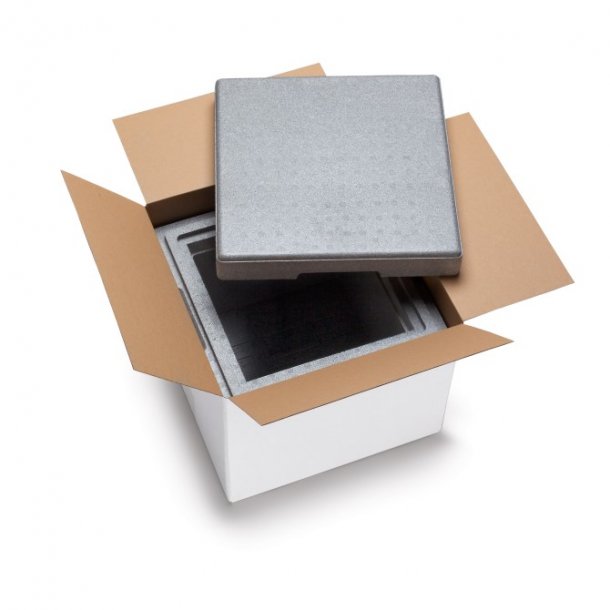 Neopor  Boks med lg 12.5L 210 i Papkasse