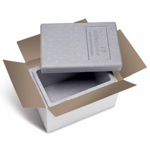 Neopor� Boks med l�g 7.3L �211� i Papkasse