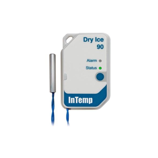 InTemp single-use Dry ice Bluetooth datalogger