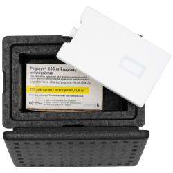 Feriek�leboks til medicin 