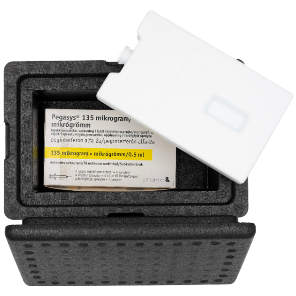 Feriek�leboks til medicin 